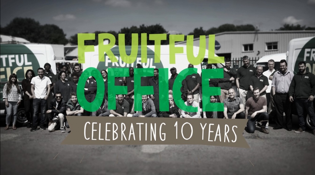 Fruitful Office 10 years delivering healthy workplace