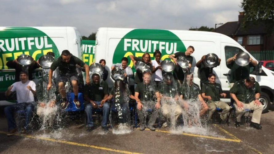 ALS ice bucket challenge